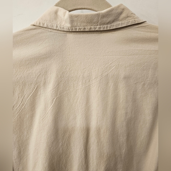 Vintage - Erika & Co. Cotton Denim Lt. Tan Zip Up Jacket - NWOT - Size XL - Picture 2 of 9